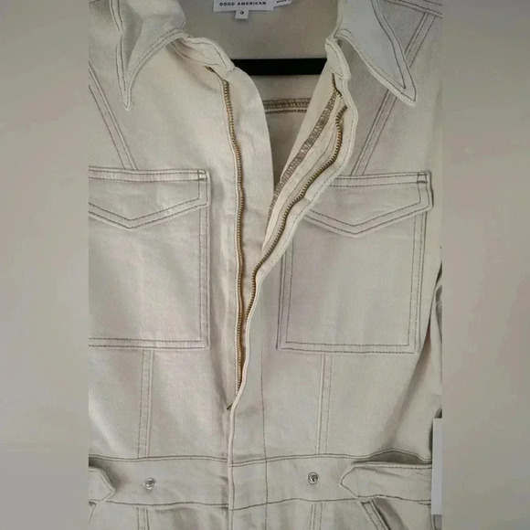 Good American Fit For Success Denim Jumpsuit New With Tags - Picture 4 of 8